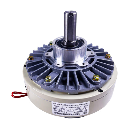Long lifespan magnetic particle brake for printing, packaging and converting equipment