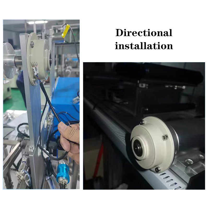 Micro magnetic powder brake with space-saving design for compact industrial automation machinery