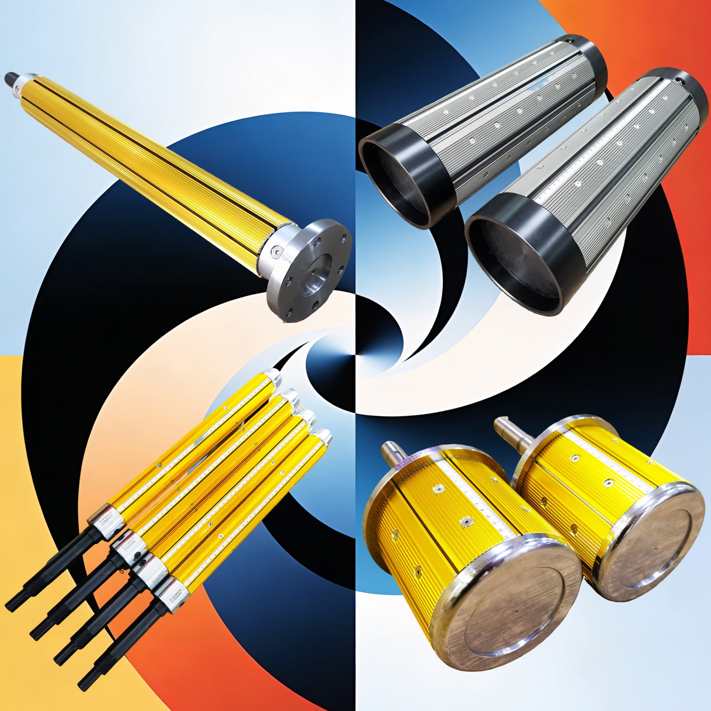 Air Expanding Shaft manufacturer XW Machinery producing high-performance pneumatic shafts for converting industries