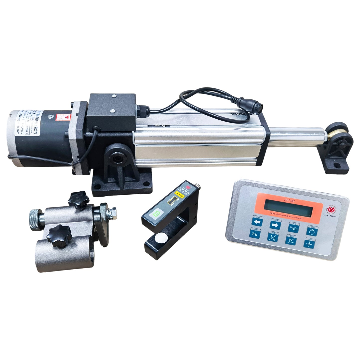 XWDGM edge guiding system ensuring precise material positioning