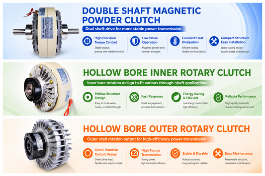 3 Types of Magnetic Powder Clutches: A Detailed Introduction