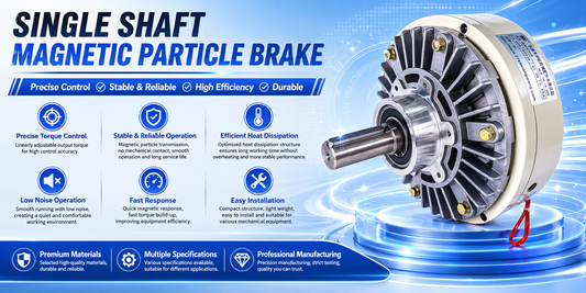 Single-Shaft Magnetic Powder Brake for Industrial Use | XW-Machinery