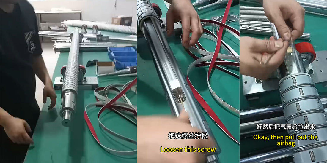 How to repair a Differential Shaft for stable tension control in slitting machines