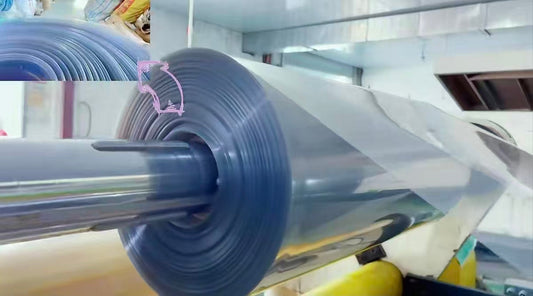 Uneven material thickness causing poor roll winding quality during rewinding