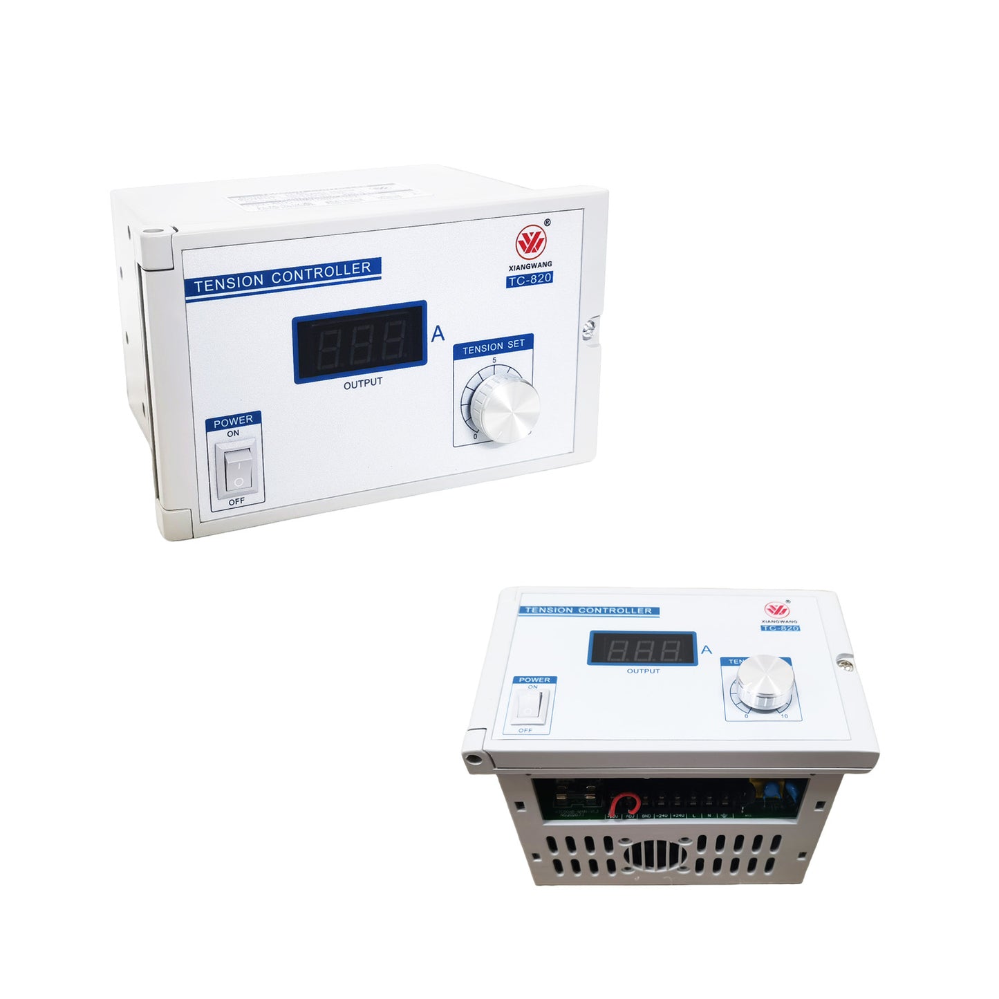 Manual tension controller, simple operation mechanical tension regulator for industrial machinery.