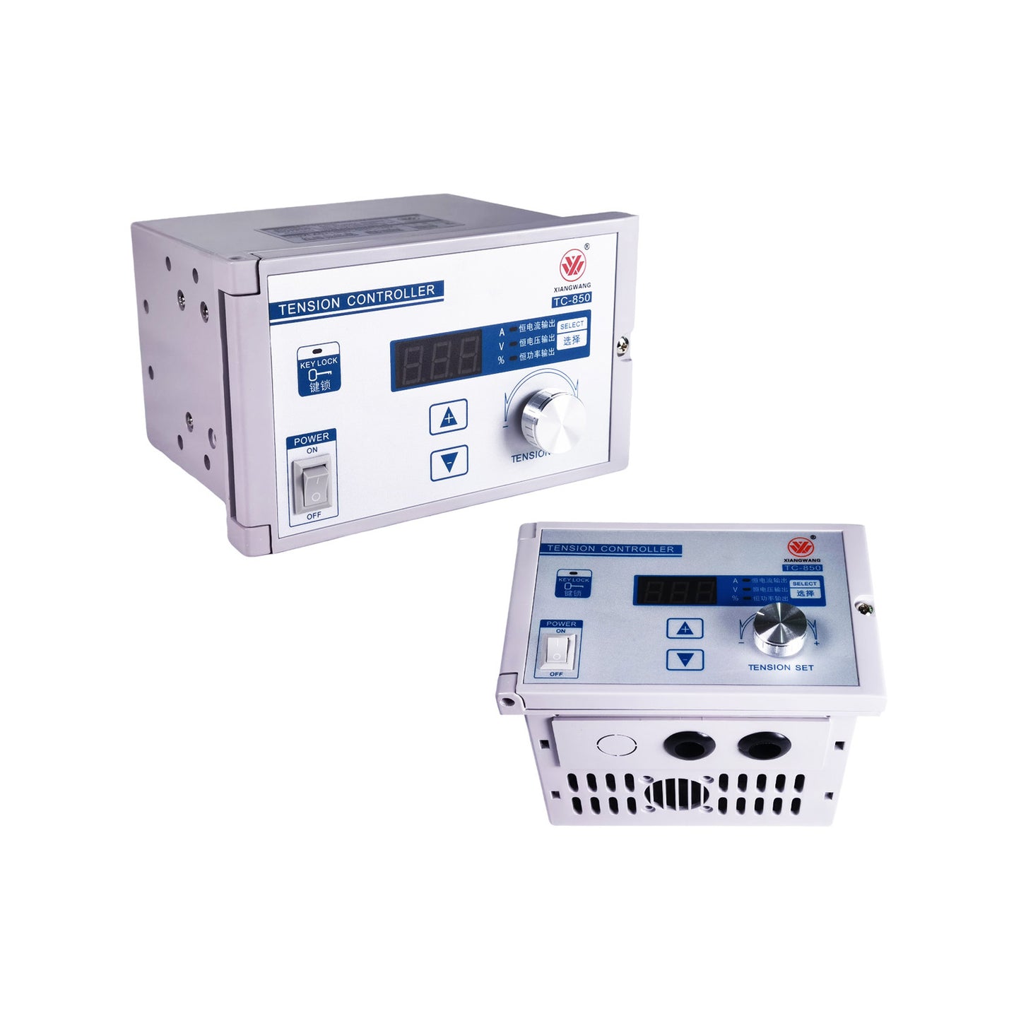 Durable manual tension controller, cost-effective tension control part for slitting and winding machines.