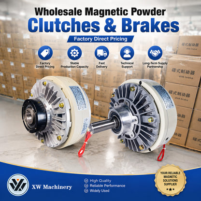 Wholesale magnetic powder clutches and brakes for web tension control systems | XW Machinery