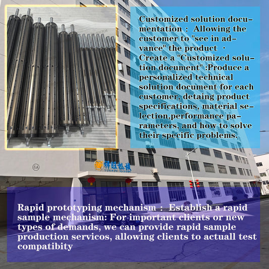 XW™ Lightweight Aluminum Alloy Air Expanding Shaft - Corrosion Resistant Pneumatic Shaft for Rewind Unwinder, Low Cost ISO Standard