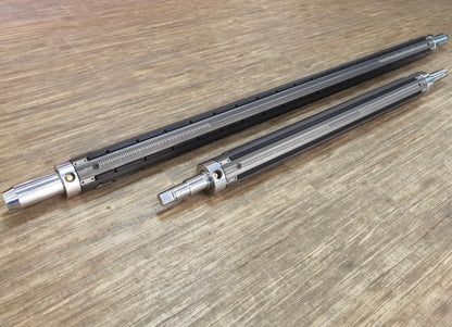 Air expanding shaft used in printing packaging and converting machinery