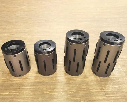 Various size air shaft adapter sleeves, complete conversion bushing set for machinery