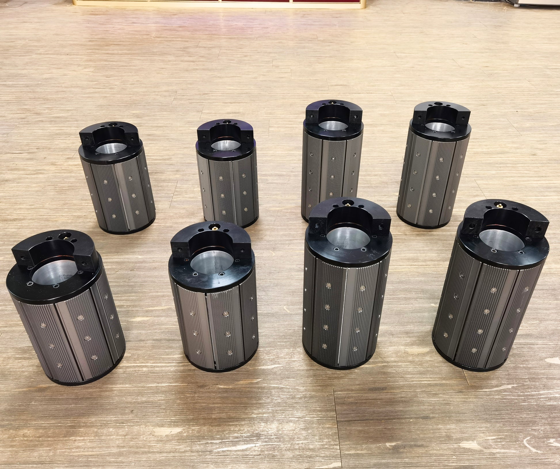 Multiple sizes plate air shaft sleeves, complete conversion accessories for machinery
