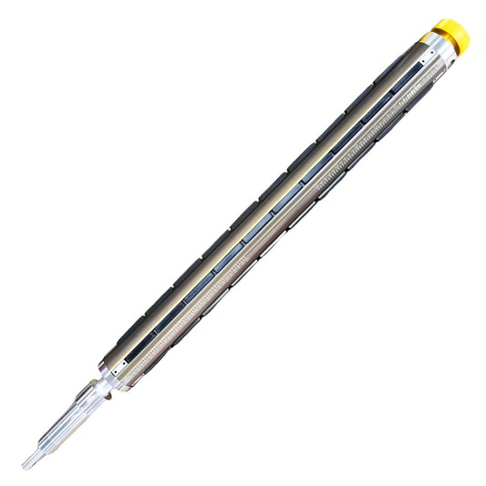 Fine adjustment common key air shaft for slitting and rewinding machines