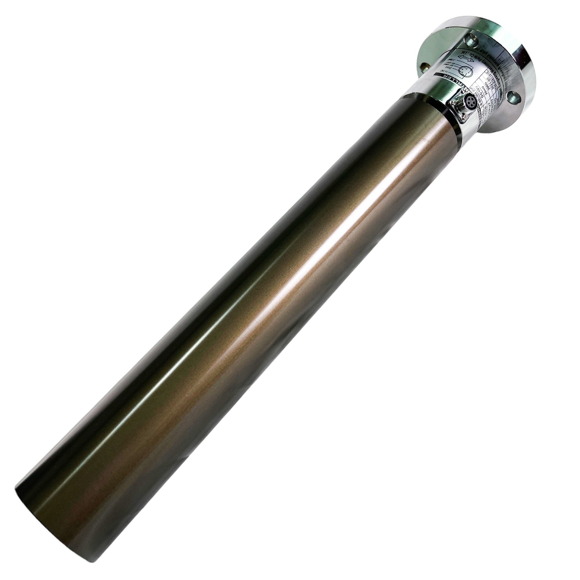 Flange mounted cantilever tension sensor for converting machines