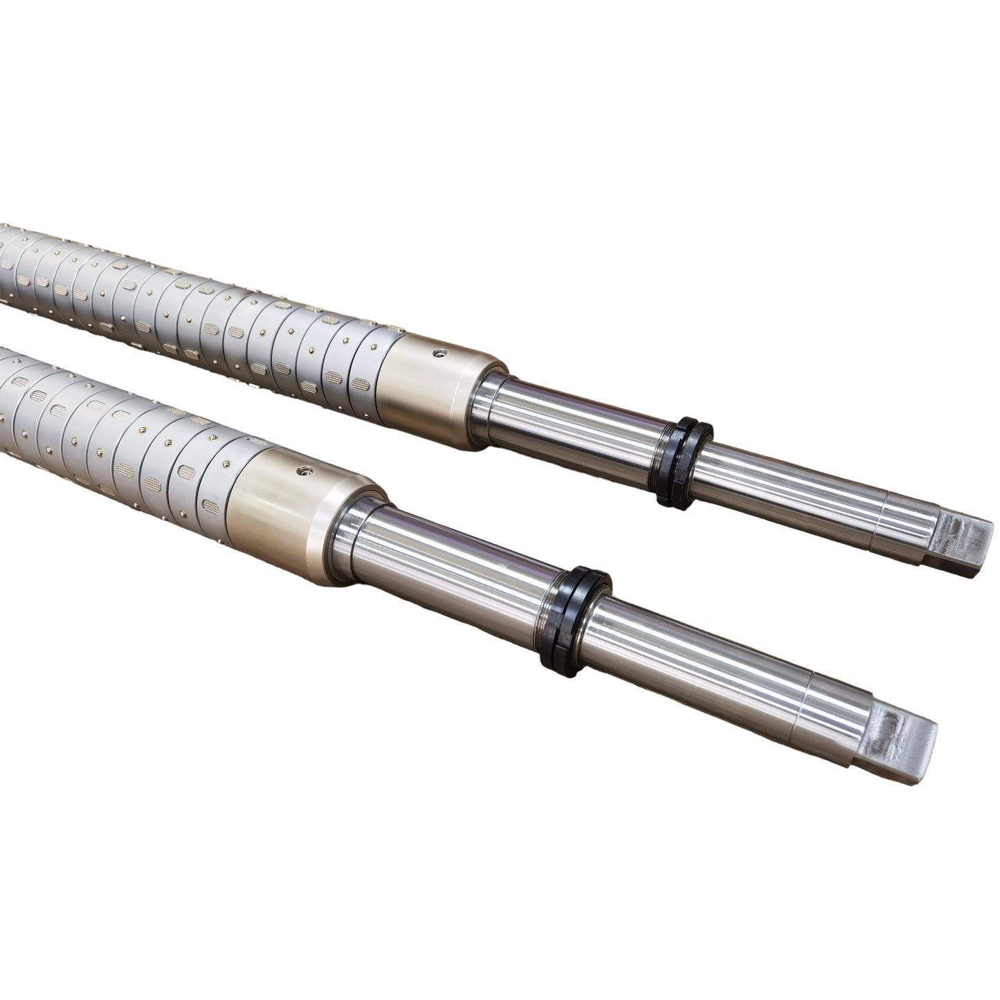 Industrial Key Type Differential Shaft featuring friction ring technology for precise web tension control