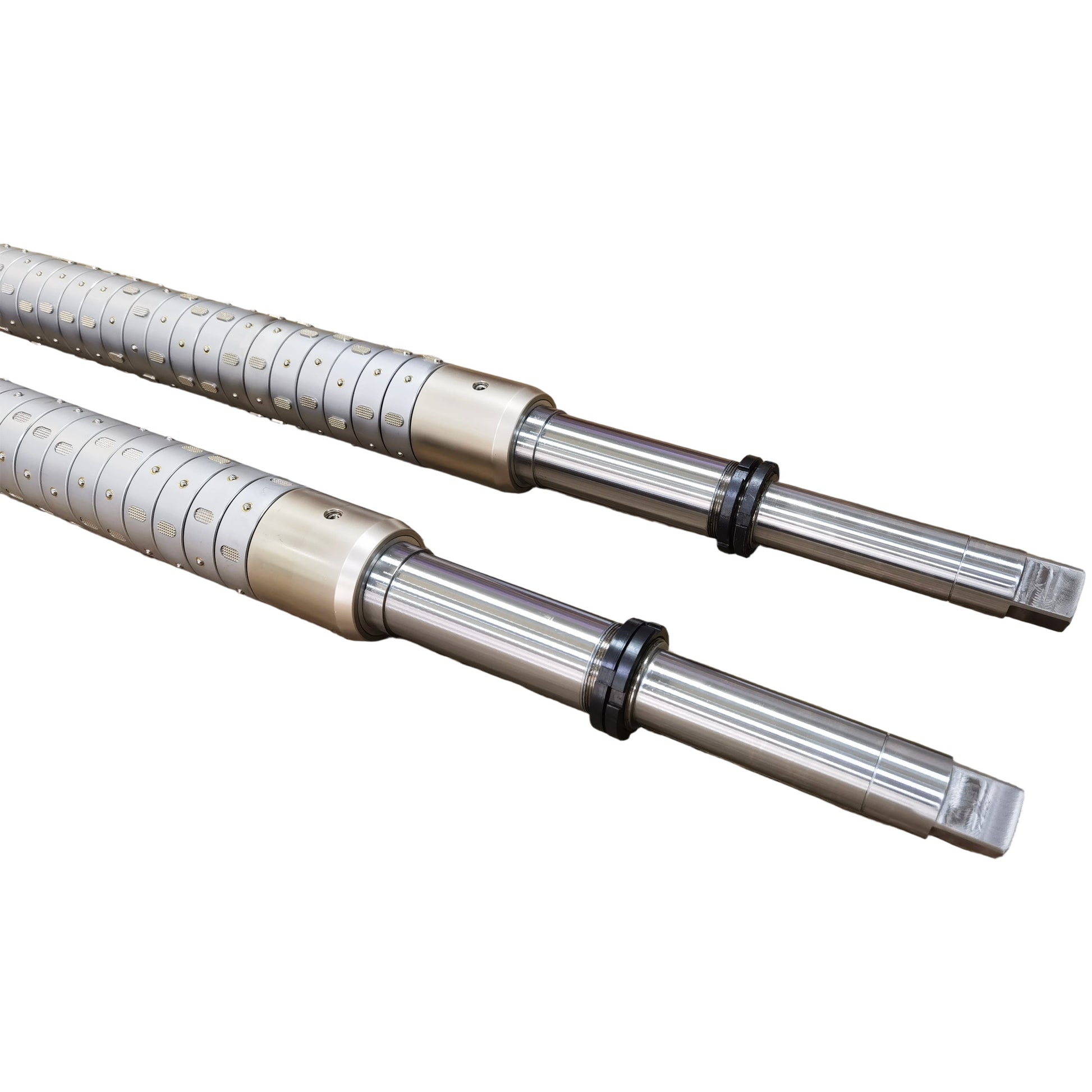 Industrial Key Type Differential Shaft featuring friction ring technology for precise web tension control
