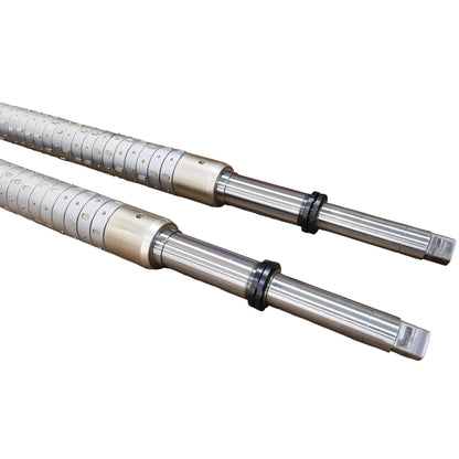 Industrial Key Type Differential Shaft featuring friction ring technology for precise web tension control
