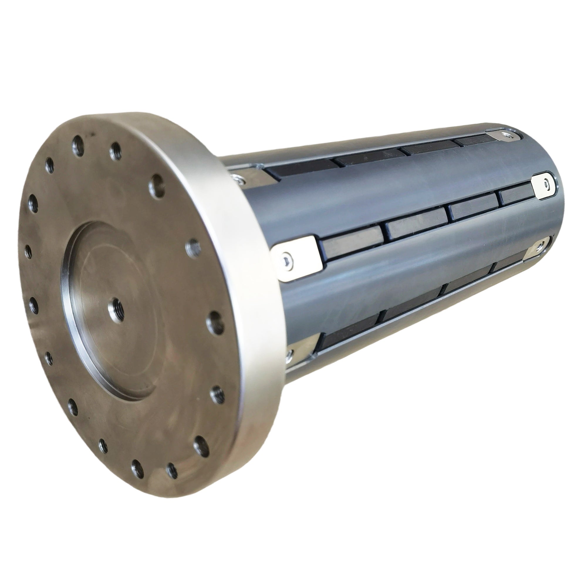 Industrial Strip Type Air Shaft suitable for paper, film, foil, and nonwoven roll processing