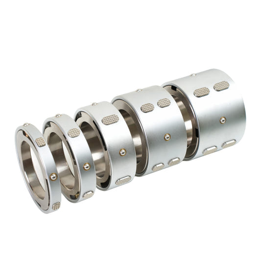 Key type slip ring for slip differential shaft, high precision industrial spare part for winding machine