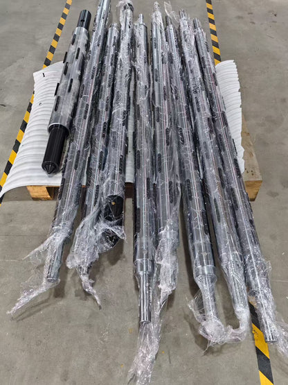 Custom Lug Type Air Shaft for Heavy Roll Handling