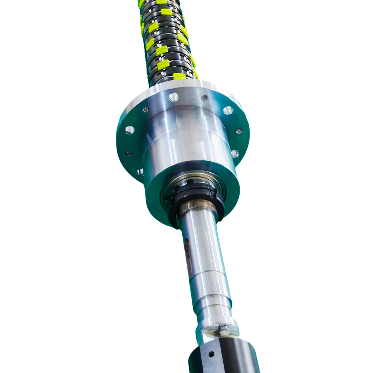 Custom shaft-end details of a Nishimura type slip shaft