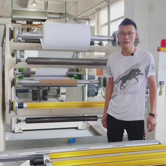 XW Machinery Air Expanding Shaft for film converting, paper processing and foil rewinding applications