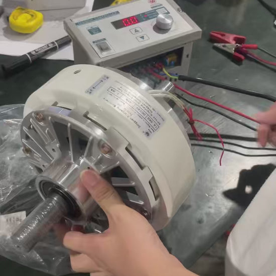 XWDGM Magnetic Particle Clutch quality testing before shipment to ensure reliable torque performance