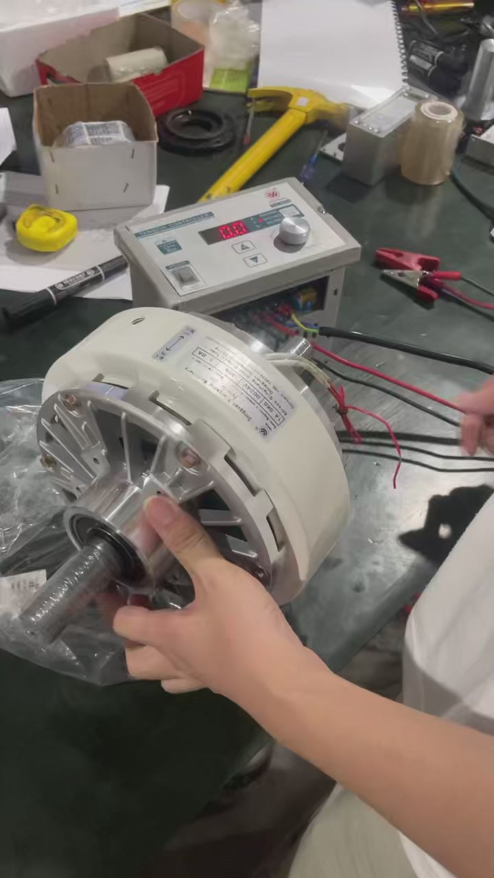 XWDGM Magnetic Particle Clutch quality testing before shipment to ensure reliable torque performance