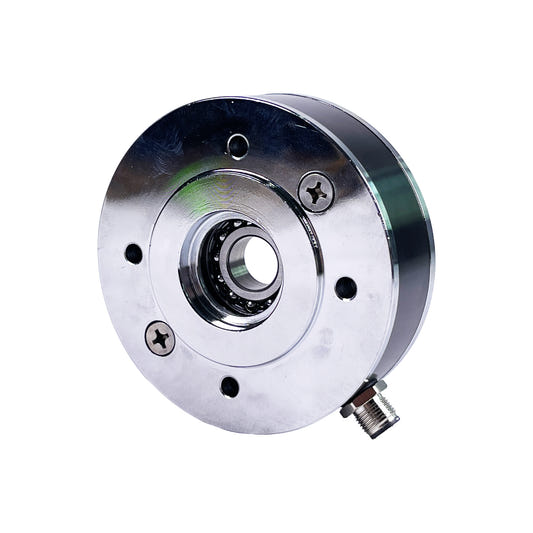 Through shaft tension detector used in lithium battery production line
