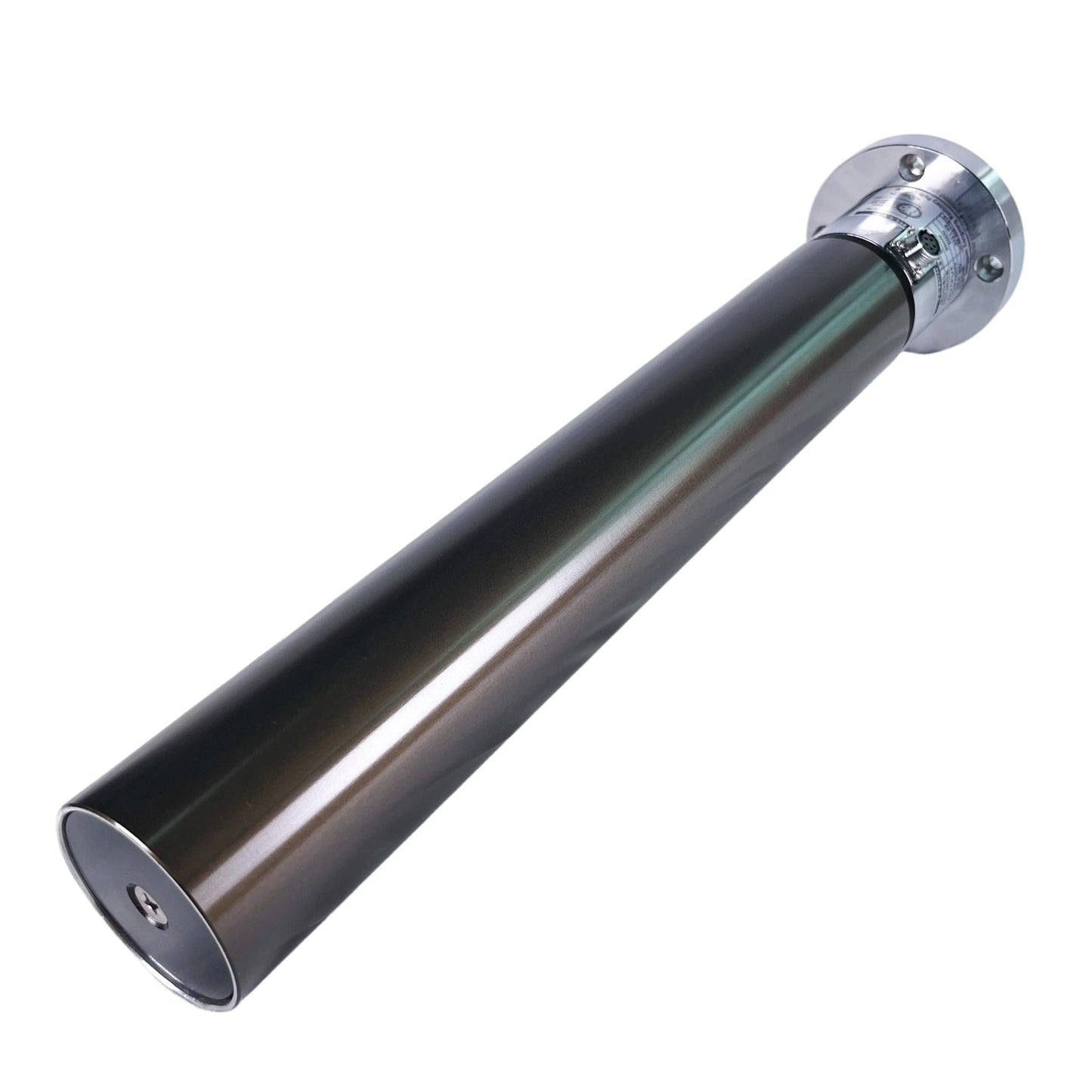 Cantilever web tension sensor for slitting and rewinding equipment