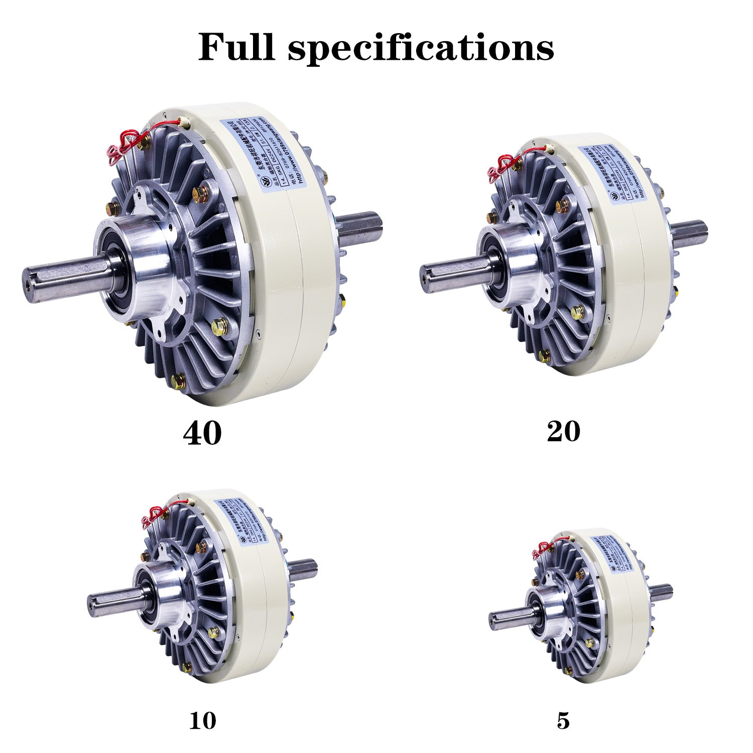 XW Machinery magnetic powder clutch for printing packaging and film converting machinery