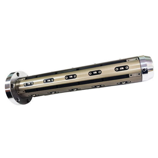 XW Machinery strip type inflatable air shaft for industrial winding and unwinding systems