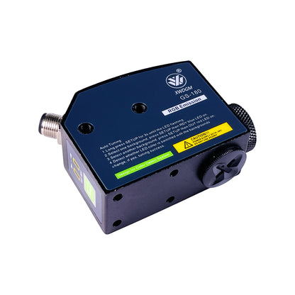 XWDGM color mark contrast sensor for web guiding and label converting applications